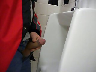 urinal wank