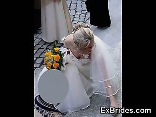 Real Hot Brides Upskirts!