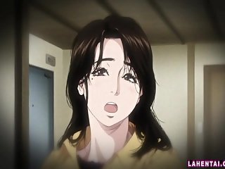 Big titted hentai babe sucks and gets fucked