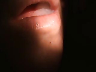 cum inside my cousin mouth(she drinks alot)
