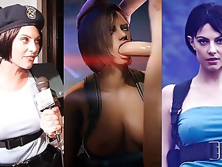 Julia Voth (Jill Valentine) Jerk Off Challenge