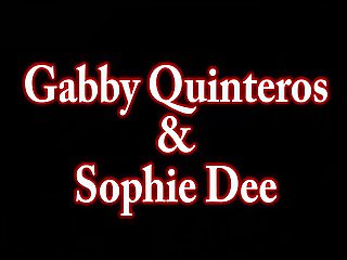 Gabby Quinteros Gets Pussy Pleased buy Sophie Dee