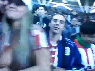 terrible puta y re tetona paraguaya en la cancha